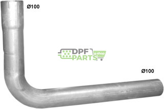 spojovací trubka Scania/DAB série 12, Polmo 71.03 A, OE 