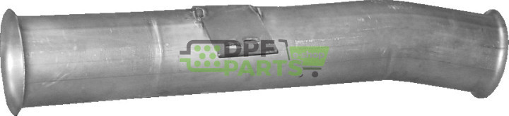 spojovací trubka Scania 94, 114, 124, 144, 164, Polmo 71.04 A, OE 1364358