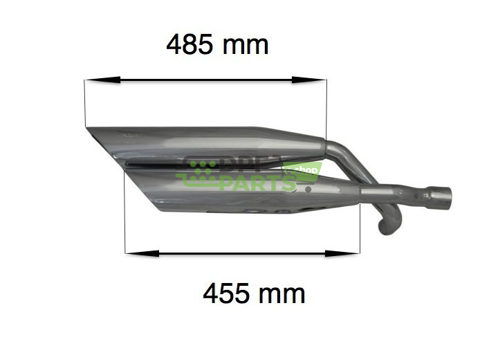 Tłumik / Yamaha XV Virago 750 /  Virago 1100