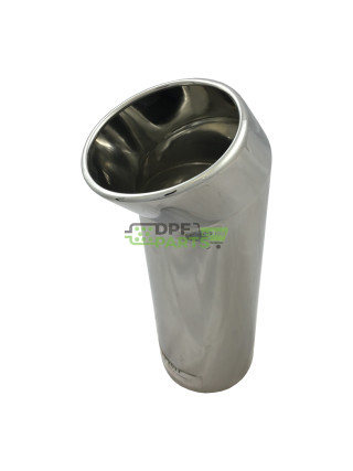 Końcówka ozdobna układu wydechowego  FI - 101 mm rant - 9 mm kąt ścięcia - 50 stopni