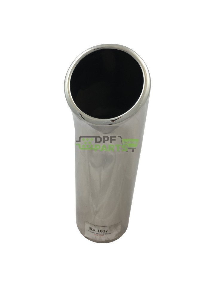 Końcówka ozdobna układu wydechowego  FI - 101 mm rant - 6 mm