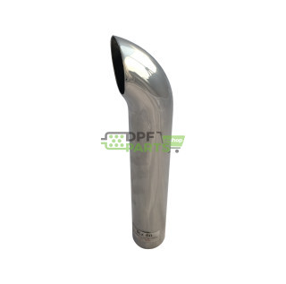 Końcówka ozdobna układu wydechowego  FI - 45 mm rant - 1 mm