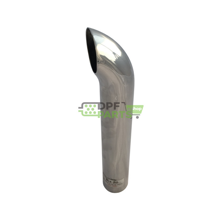 Końcówka ozdobna układu wydechowego  FI - 45 mm rant - 1 mm