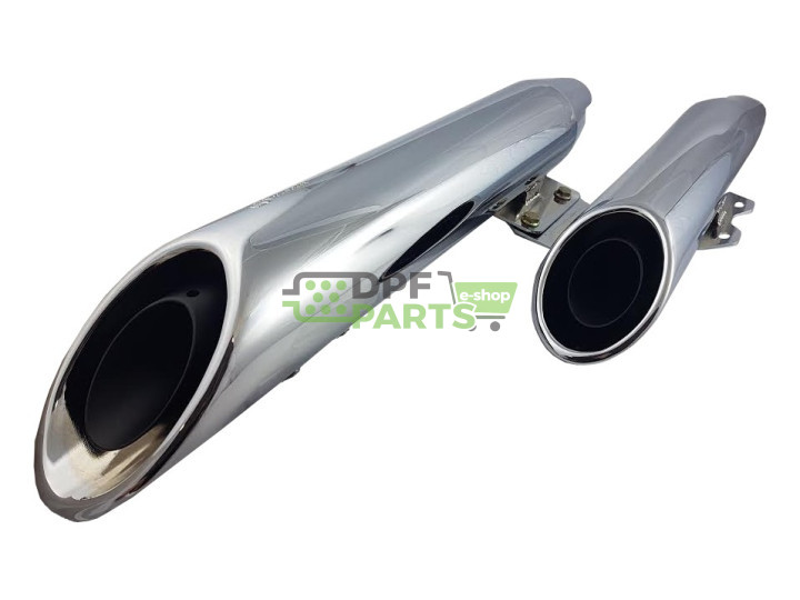 Tłumik przelotowy HONDA VTX 1300 C/ Custom