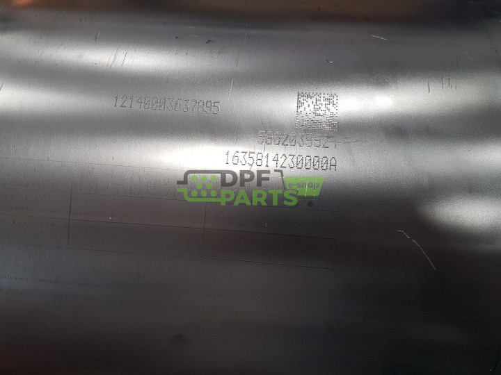 Filtr cząstek stałych DPF  Euro 6 , Iveco STRALIS 5801651188