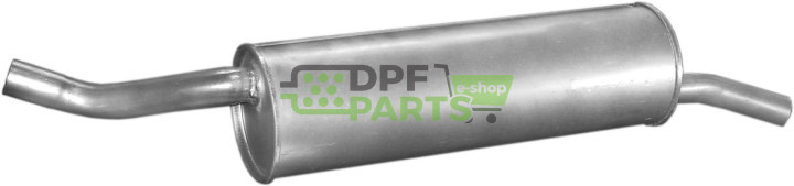 Koncový tlumič výfuku BMW E30 82-87 316/318i, Polmo 03.07 A, OE 18 12 1 176 991