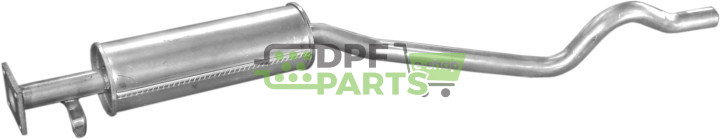 Střední tlumič výfuku Daewoo Nexia 1.5i kat  95-99, Polmo 05.03 A, OE 96143650