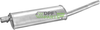 Koncový tlumič výfuku Daewoo Nexia 1.5i SDN kat  95-, Polmo 05.05 A, OE 96180144