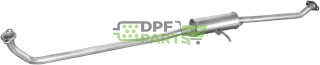 Střední tlumič výfuku Daewoo Tico 0.8 kat. 93-, Polmo 05.06 A, OE 14190A78B02