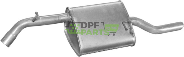 Koncový tlumič výfuku Daewoo Nubira 2.0 kombi, Polmo 05.12 A, OE 96181295 96283279 96283280 96311398
