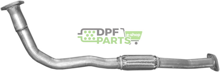 Rura kolektorowa Fiat Doblo 1.9 Diesel 09/00-05, Polmo 07.318 A, OE 46831904