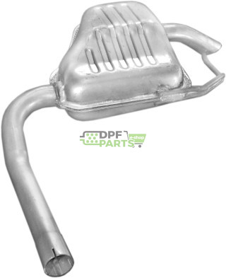 Koncový tlumič výfuku Ford Mondeo 2.0i 16V kombi pravý  93 -97, Polmo 08.236 A, OE 1011112 6921658 7116133