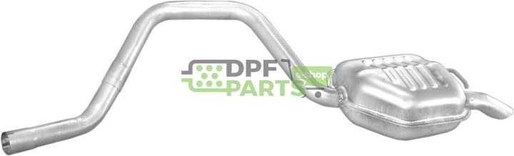 Koncový tlumič výfuku Ford Mondeo 1.8TD 09/93-07/96 Combi, Polmo 08.240 A, OE 1010855 1011105 1668440 7200688