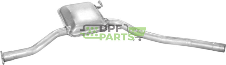 Střední tlumič Ford Scorpio 86-89 2.0i kat, Polmo 08.256 A, OE 1020060 6157237 6173059