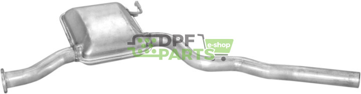 Střední tlumič Ford Scorpio 89-94 2.0i kat, Polmo 08.261 A, OE 1020013 1020051 6190315 6880564