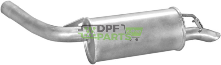 Koncový tlumič výfuku Ford Sierra 89-94 2.0i kat, Polmo 08.300 A, OE 5024535