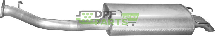 Koncový tlumič výfuku Honda Accord 2.0 TDi TD01/96-98   Rover 620 2.0 TDi TD 04/96-08/99, Polmo 09.01 A, OE 18030-S37-G0D GEX-33