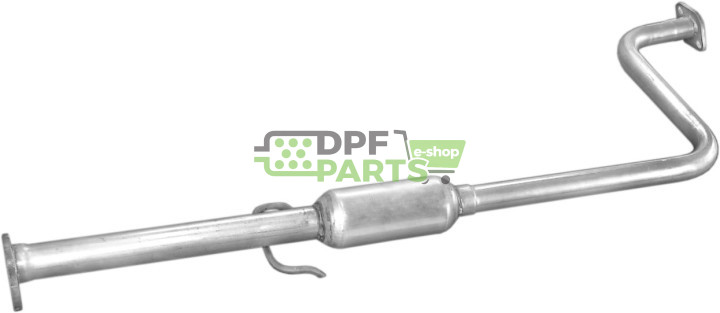 Střední tlumič výfuku Honda Accord 86-89 2.0 Aerodeck, Polmo 09.14 A, OE 18220-SE0-G01 18220-SE0-G02 18220-SE0-G03