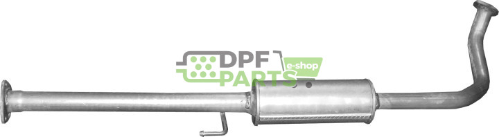 Střední tlumič výfuku Honda HR-V 1.6i 16V 4X2 + 4X4 09/98-09/05 (5 doors), Polmo 09.15 A, OE 18220S4NE01 18220S4NE02