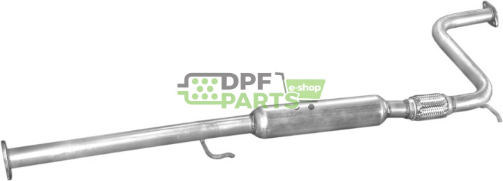 Střední tlumič výfuku Honda Accord 94-98 2.0i 16V kat, Polmo 09.28 A, OE 18220-SV1-A71 18220-SV4-A31 18220-SV4-X31