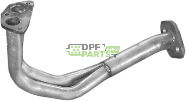 Rura kolektorowa Mazda 626  1,8-8V  ,  1,8-12V  87-91, Polmo 12.174 A, OE F816-40-500A