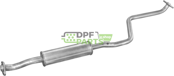 Střední tlumič výfuku Mazda 323F 1.5i 16V 98-01/01, Polmo 12.192 A, OE ZL06-40-300A