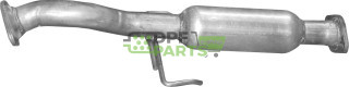 Tlumič opravný Mazda 626 1.8i-16V , 2.0i-16V 97-03, Polmo 12.208 A, OE FP3320600E FP3320600F FSJ120600C