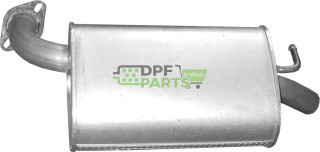 Koncový tlumič výfuku Mazda 6 2.0i-16V 03/05-09/07 , 2.3-16V 03/05-09/07, Polmo 12.215 A, OE L39940200A