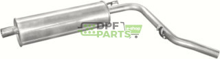 Koncový tlumič výfuku MERCEDES 207D-310 77-82, 13.03 A, 601 490 02 01 601 490 06 21 601 490 12 01