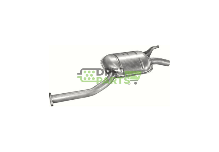 Střední tlumič výfuku MERCEDES W201 82-93 1.8/2.0, 13.08 A, 201 490 02 15 201 490 06 01 201 490 17 15 201 490 25 15 201 490 27 1