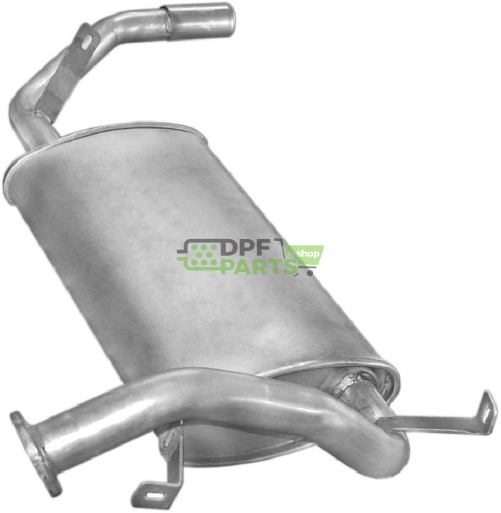 Koncový tlumič výfuku Mitsubishi Colt 1.3i 1.6i 12.91-10.95, Polmo 14.18 A, OE MB890136