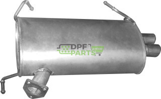 Koncový tlumič výfuku Mitsubishi Outlander/Citroen C-Crosser/Peugeot 4007 2.2 HDi, Polmo 14.38 A, OE 1571A503