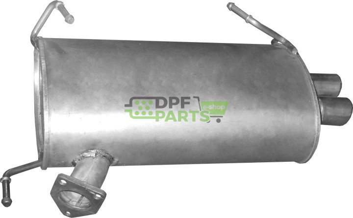 Koncový tlumič výfuku Mitsubishi Outlander/Citroen C-Crosser/Peugeot 4007 2.2 HDi, Polmo 14.38 A, OE 1571A503