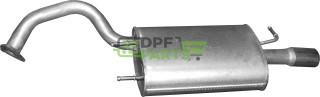 Koncový tlumič výfuku Mitsubishi Galant 2.0i 03/97-10/04, Polmo 14.43 A, OE MR224529