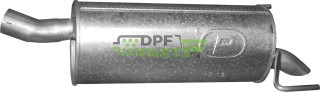 Koncový tlumič výfuku Opel Astra H 1.9 CDTi Turbo Diesel, Polmo 17.13 A, OE 13195871 5852466 5852467