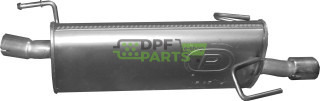 Koncový tlumič výfuku Opel Meriva A 1.8i-16V MPV 05/03-05/10, Polmo 17.17 A, OE 5852197 93335170