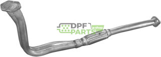 Rura kolektorowa Opel Vectra A 1.7D  92-95, Polmo 17.522 A, OE 854393
