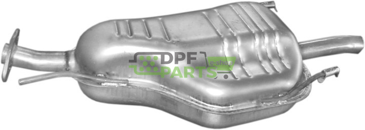 Koncový tlumič výfuku Opel Astra 1.6 Hatchback 8V 98-00, Polmo 17.537 A, OE 58 52 456