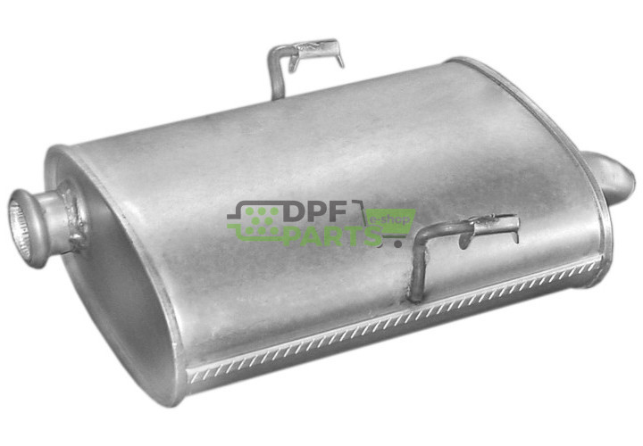 Koncový tlumič výfuku Peugeot 406 2.0 HDi  Turbo Diesel   sedan  98-03/03, Polmo 19.225 A, OE 1726.AA 1726.EA 1726.EE