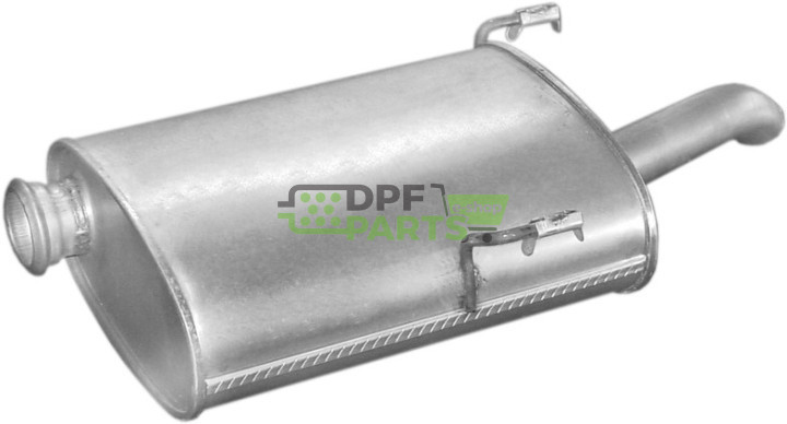 Koncový tlumič výfuku Peugeot 406  1.9 TD  2.1TD kombi  96 -98, Polmo 19.227 A, OE 1726.AN 1726.R3