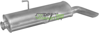 Koncový tlumič výfuku Peugeot 306 1.9 TD 2.0 HDi kombi 97-02, Polmo 19.231 A, OE 1726.T5