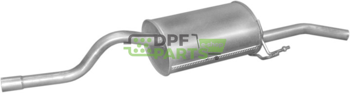 Koncový tlumič výfuku Renault Thalia 1.5 dCi 01/01-, Polmo 21.509 A, OE 8200125050