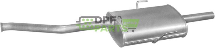 Střední tlumič výfuku Renault Espace III 2.0 -16V 98-02, Polmo 21.523 A, OE 6025312616