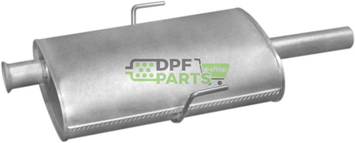 Střední tlumič výfuku Renault Espace III 1.9 dTi 2.2 dT, Polmo 21.563 A, OE 60.25.304.105 60.25.310.951