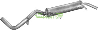 Koncový tlumič výfuku Rover 111 1.1  1.1kat 04/90-98, Polmo 22.11 A, OE GEX33453 GEX33524 GEX33680