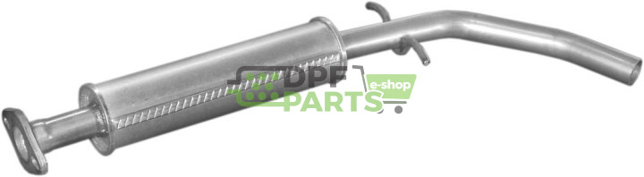 Střední tlumič výfuku Rover 111 1.1 -8V kat. 90-98/114 92-98/115  94-98, Polmo 22.12 A, OE GEX33463 GEX33507 GEX33597