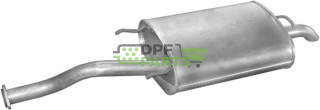 Koncový tlumič výfuku Rover 214 1.4  1.4kat S,SI,SLI,GSI 5-D, Polmo 22.21 A, OE EAP-8692 GEX-33417 GEX-33600 WCG-101890