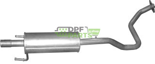 Střední tlumič výfuku Toyota Prius, Polmo 26.00 A, OE 17410-21490