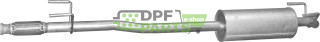 Koncový tlumič výfuku VW Crafter, Mercedes Sprinter 906 2.2/2.5/3.0 CDi 07-11, Polmo 30.90 A, OE A906 490 18 01 A906 490 37 01