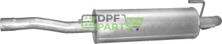 Koncový tlumič výfuku Mercedes Sprinter W906/ VW Crafter 06-12 2.2 D/ 3.0 D, Polmo 30.92 A, OE 906.490.1001 A9064901801